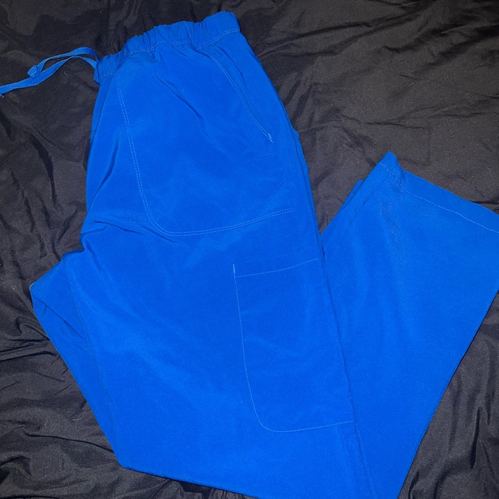 Blue Scrub Pants